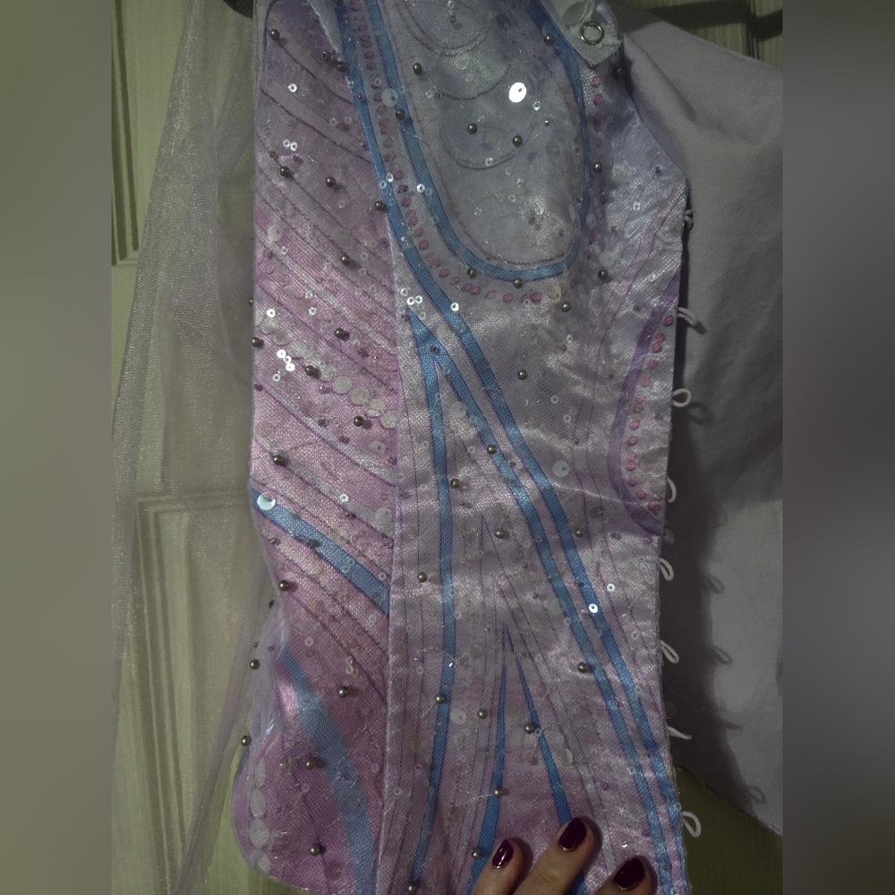 Procosplay Glinda-like Dress Cosplay, Size XL - Picture 10 of 14